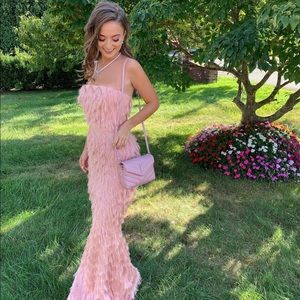 Lia Stublla Strapless Evening Gown